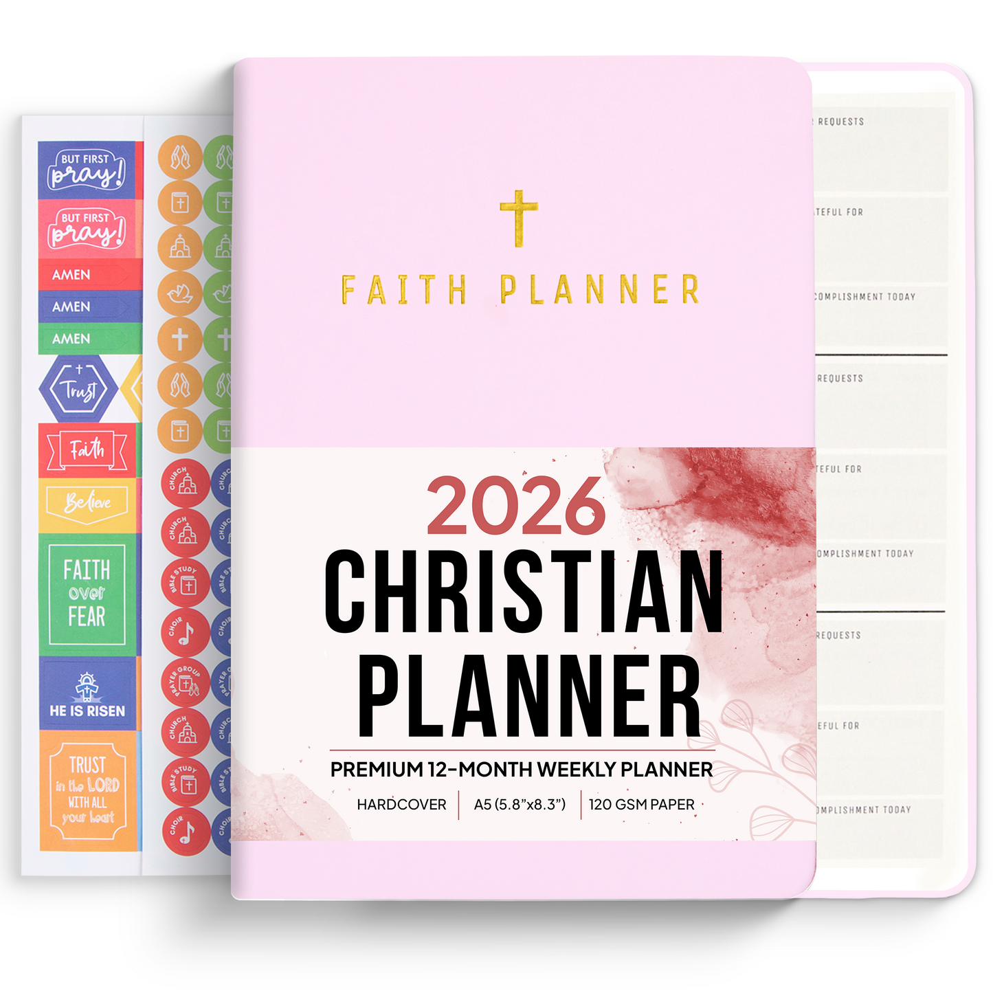 2026 CHRISTIAN PLANNER (12 MONTHS, DATED) - Faith Planner