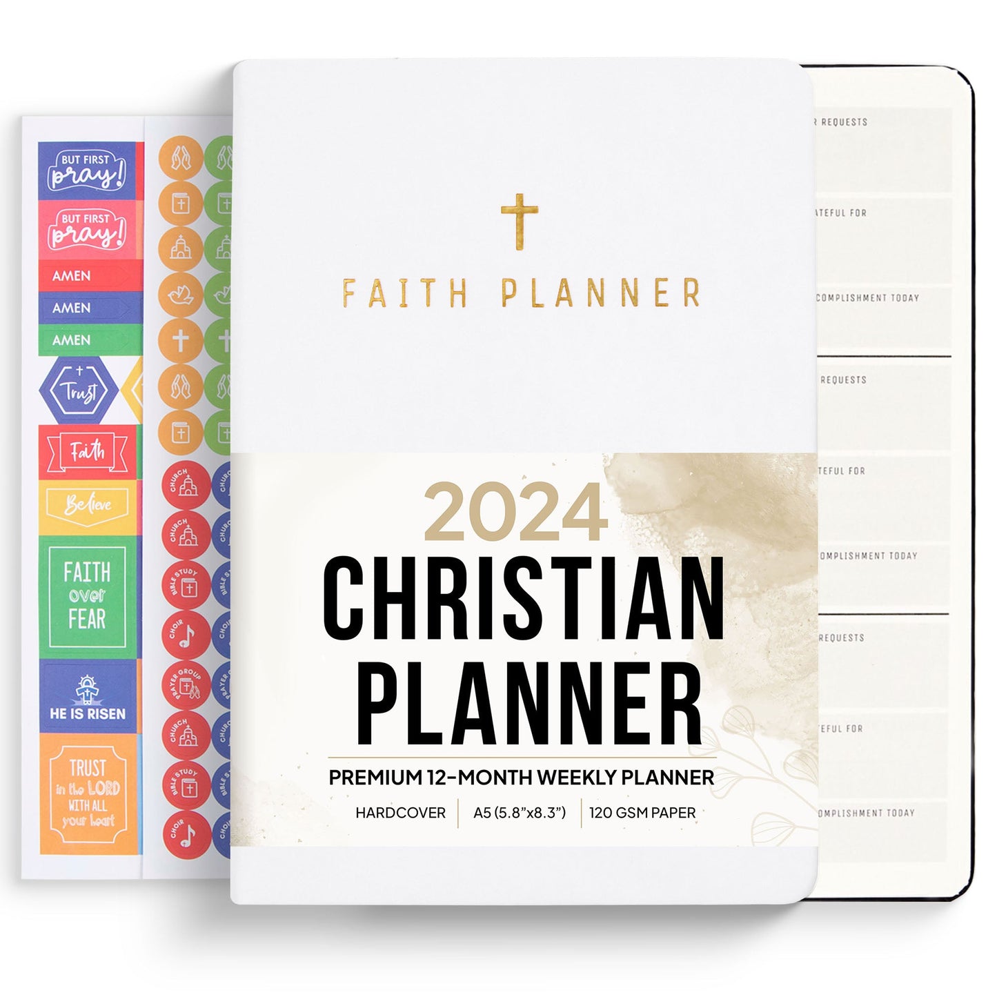 2024 CHRISTIAN PLANNER (12 MONTHS, DATED) - Faith Planner