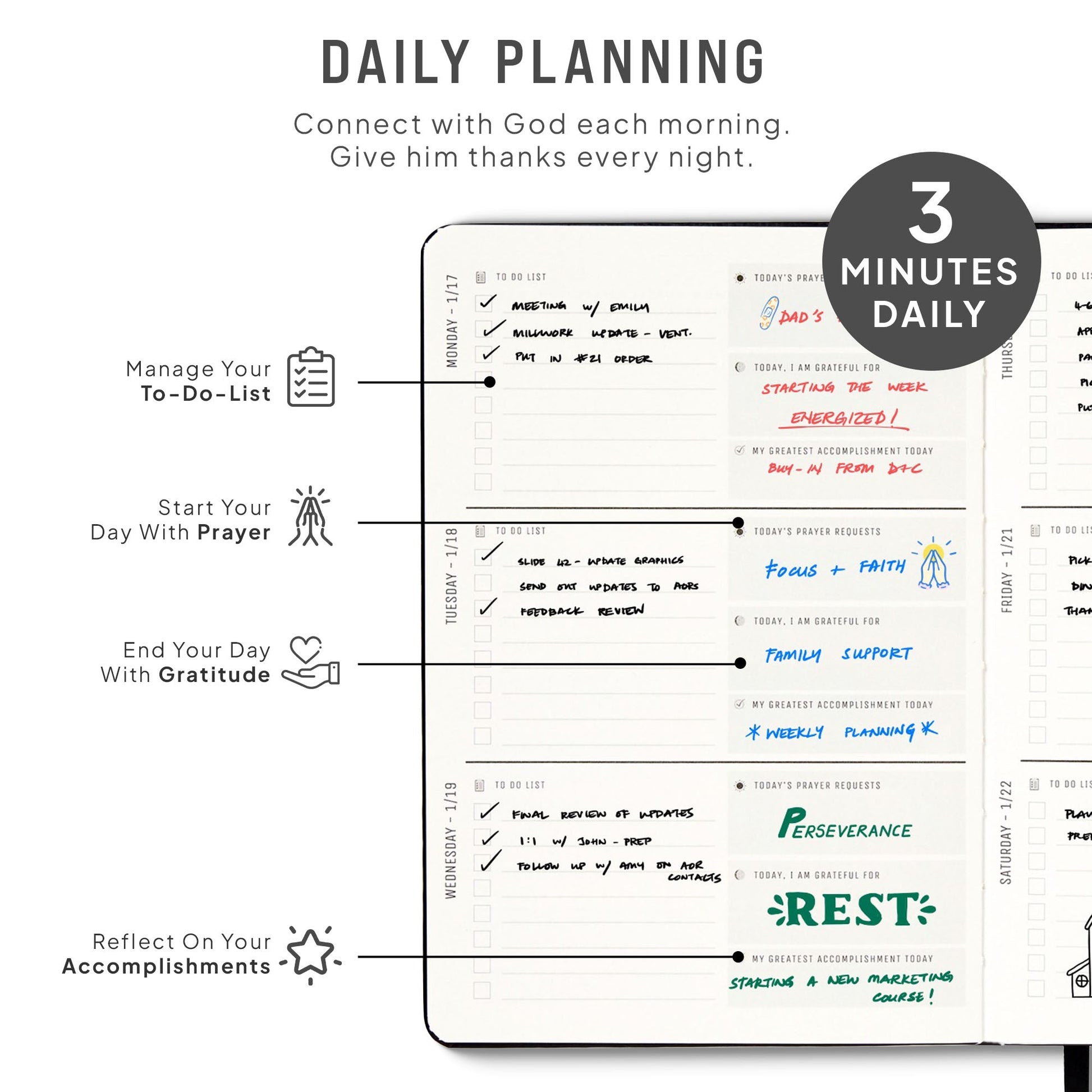 2025 CHRISTIAN PLANNER (12 MONTHS, DATED) - Faith Planner