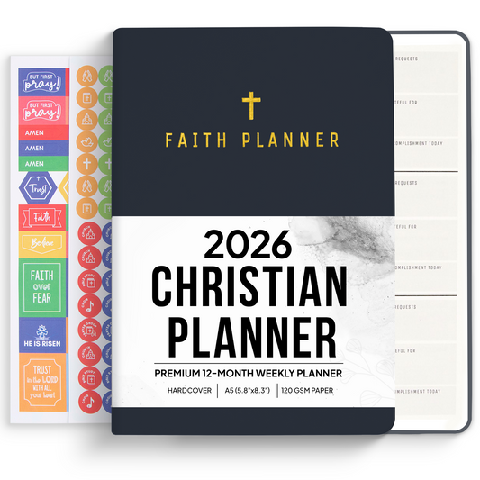 2026 CHRISTIAN PLANNER (12 MONTHS, DATED)