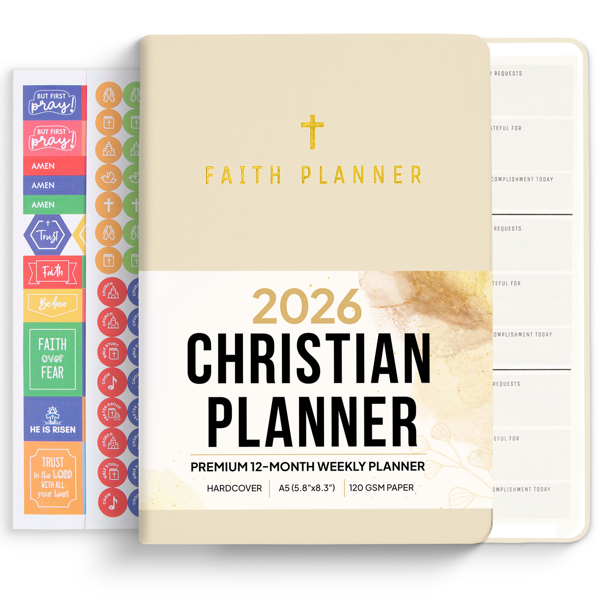 2026 CHRISTIAN PLANNER (12 MONTHS, DATED) - Faith Planner