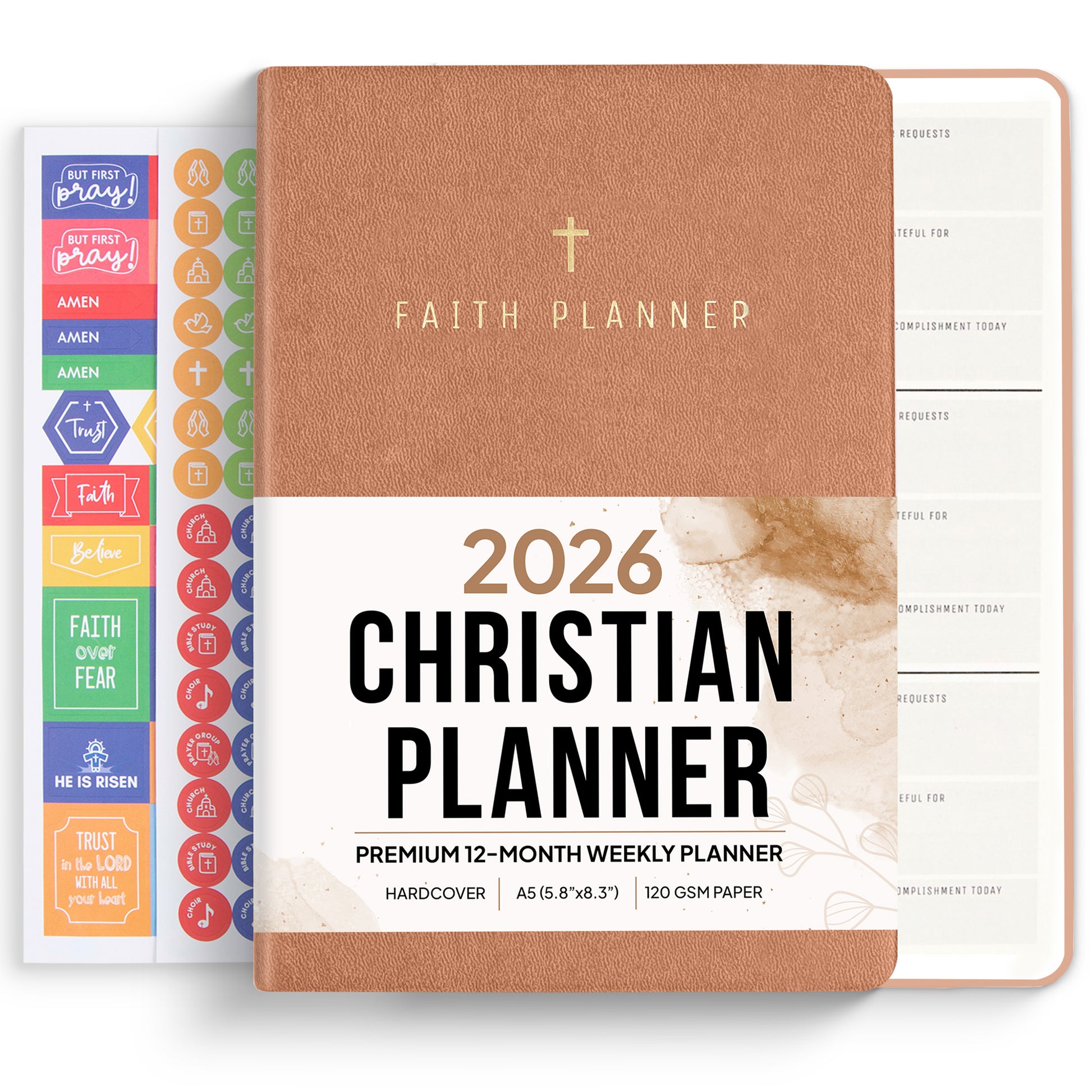 2026 CHRISTIAN PLANNER (12 MONTHS, DATED) - Faith Planner